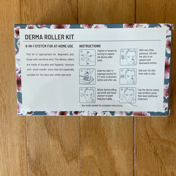 Inotka Skincare New Derma Roller Kit 6 In For Microneedling Face